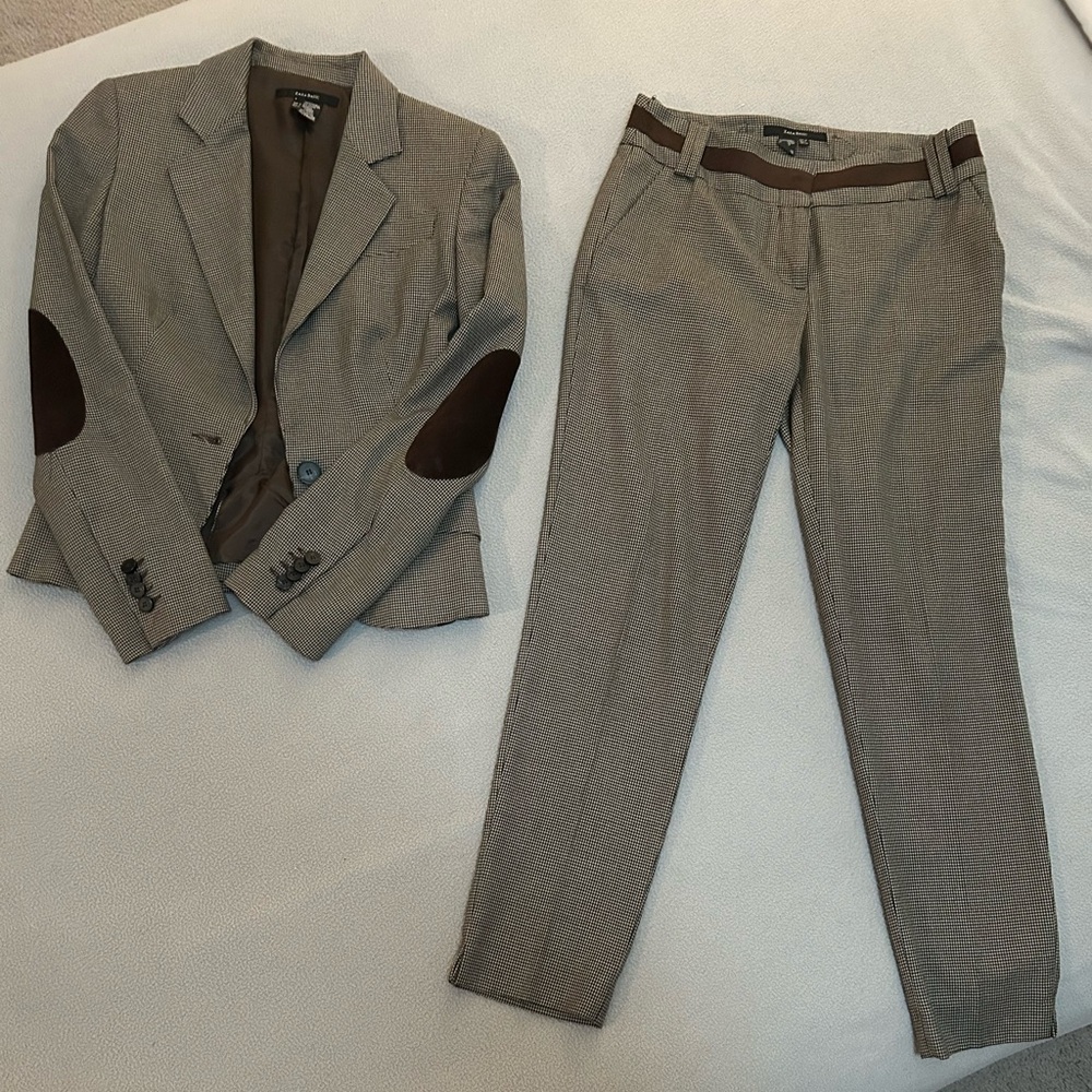 Zara Basic Dark Brown Jacket - image 1